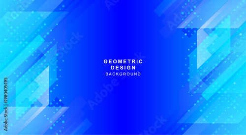 斜めの図形とドットで組みわせた幾何学的な背景素材