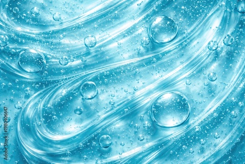 Refreshing cosmetic gel tex...