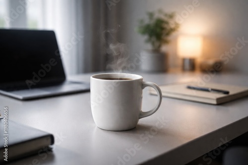 Contemporary coffee mug pla...