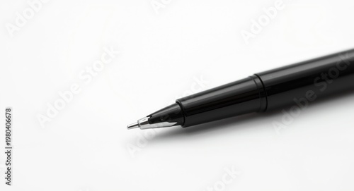 Detailed close up of a blac...