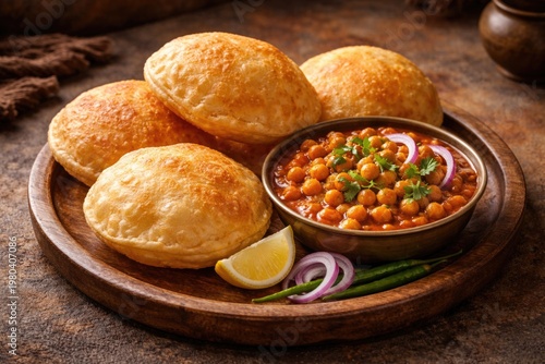 Traditional Indian breakfas...