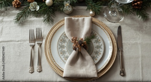 Delightful holiday table de...