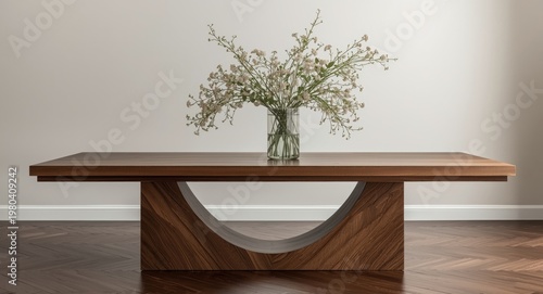 Sophisticated hardwood rect...