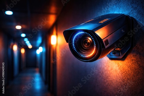Vibrant surveillance camera...