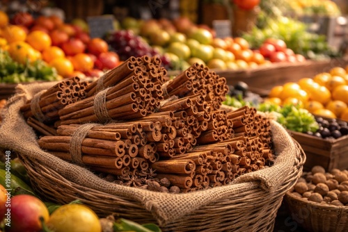 Freshly cut cinnamon sticks...