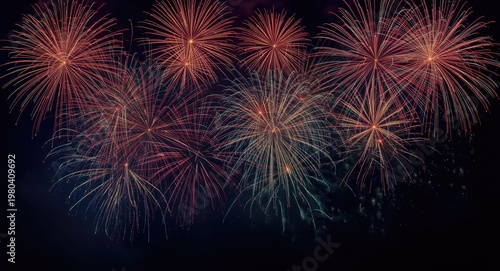 Dazzling New Years Eve fire...