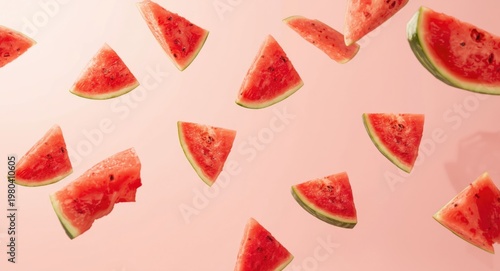Soft summer backdrop with w...