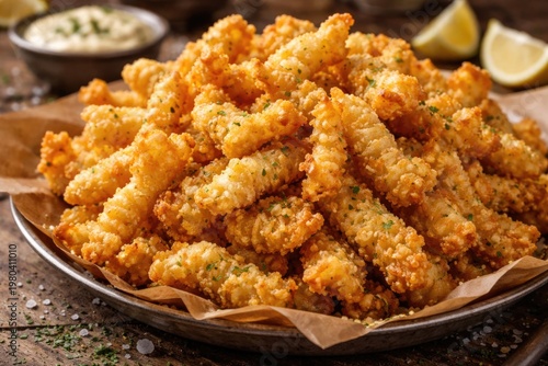 Crispy crunchy deep-fried p...