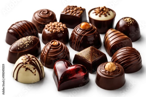 assorted chocolate candies ...