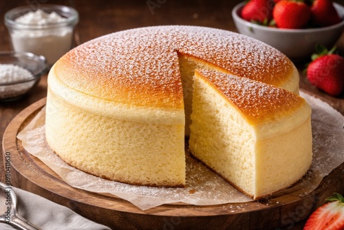 Fluffy Japanese Cheesecake ...
