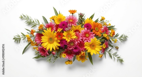 Varied Flower Types in Bold...