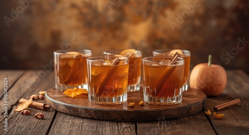 Warm apple-based alcoholic ...