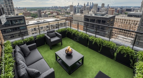 Top floor balcony showcasin...