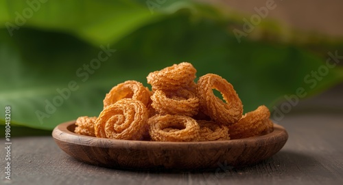 South Indian crispy murukku...