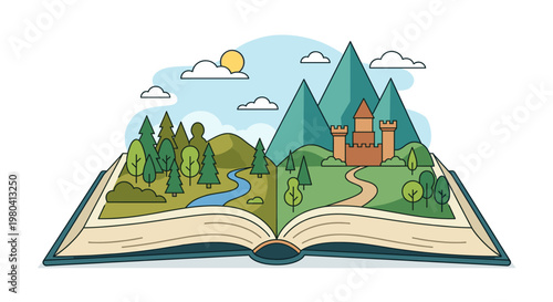 Managing Income Streams Dashboard Flat Illustration Financial Analytics Concept