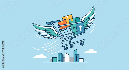 Managing Income Streams Dashboard Flat Illustration Financial Analytics Concept