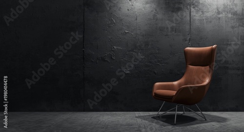 Sophisticated chair placed ...