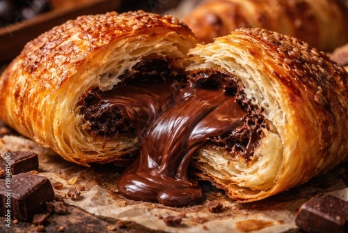 Deliciously flaky pastry bu...