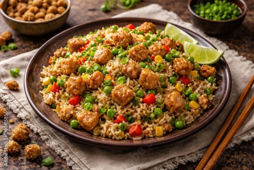 Soy mini chunks stir fried ...
