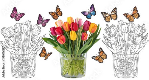 Healing coloring activity i...