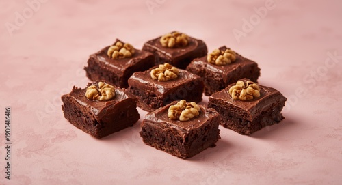 Delightful walnut chocolate...