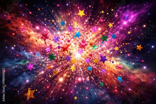 A colorful explosion of sta...
