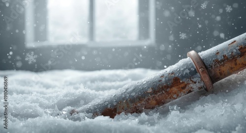 Winter freeze causing pipe ...