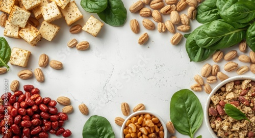 Vegan diet elements showcas...