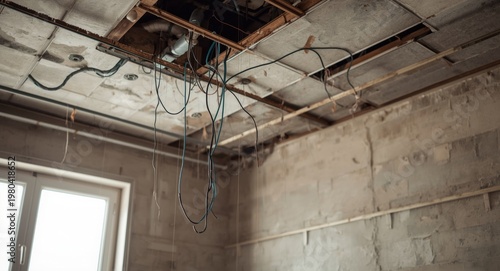 Renovation work displaying ...