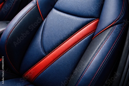 Close up view of synthetic ...