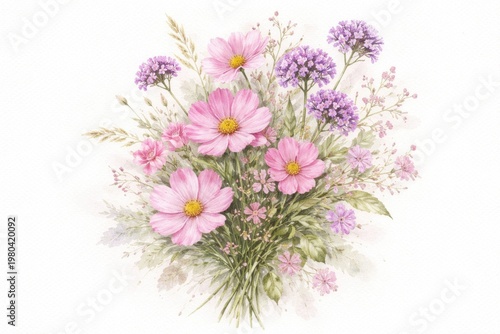 Watercolor illustration of ...