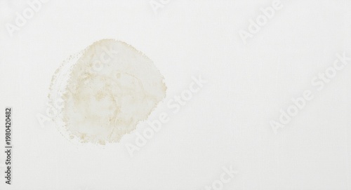 White cotton fabric with na...