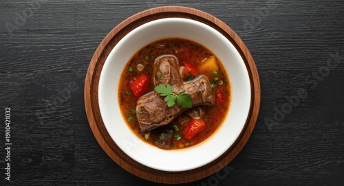 Wholesome halal oxtail soup...