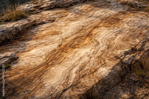 Detailed view of a natural ...