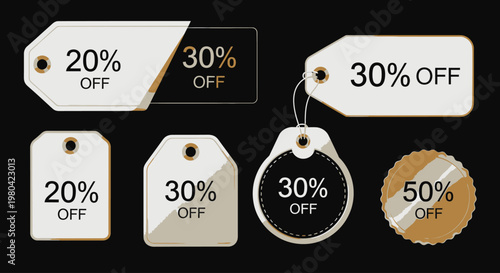 Discount Labels and Tags Variety.