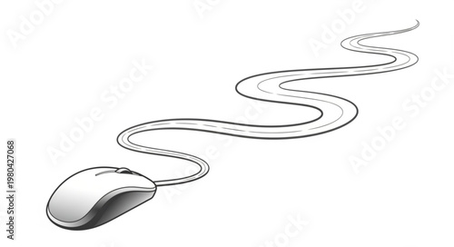 Creative Tech Object with Direction Concept