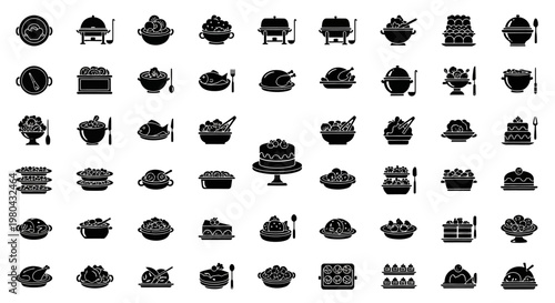 Collection of various vehicle icons.