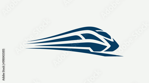 Stylized Tuna Fish Logo with Ocean Elements