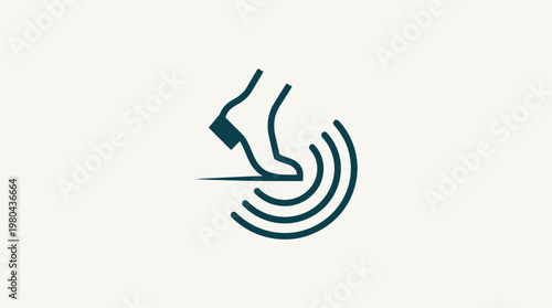 Foot Activated Service Icon