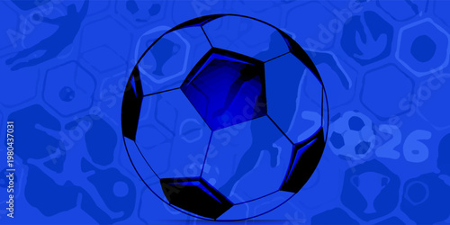 soccer ball, Football isolated on white Background, leather soccer ball, Soccer ball illustration for the web, Football Vector Design templet art.