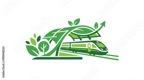 Eco-Friendly Train Transportation Concept