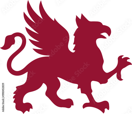 Heraldic Griffin Mythical Creature