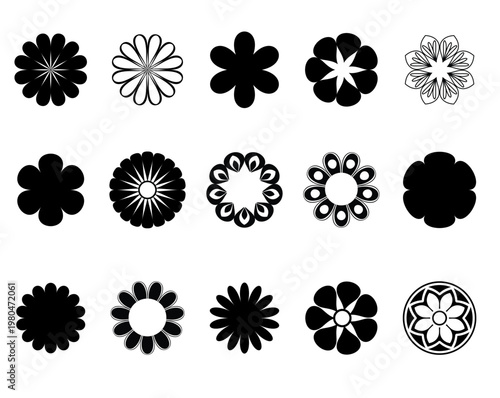 “Bloom & Beauty: Flower Icons”