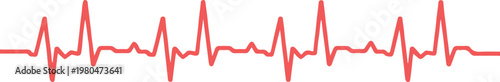 ecg cardiogram pulse graph healthcare diagnostic symbol