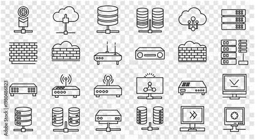 Network infrastructure and data storage devices, cloud computing and server technology.