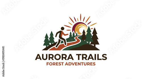 Aurora Trails Forest Adventure Logo