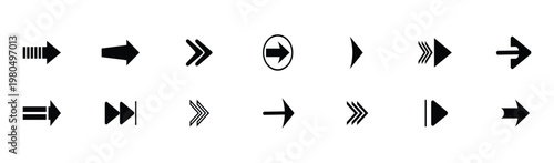 Arrow icons set. Arrow collection. Arrow vector collection. Vector illustration EPS 10.