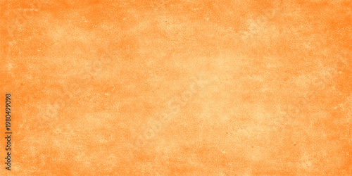 An ancient parchment with a worn orange grunge paper texture and stained vintage design creates a retro beige backdrop for an aged art pattern