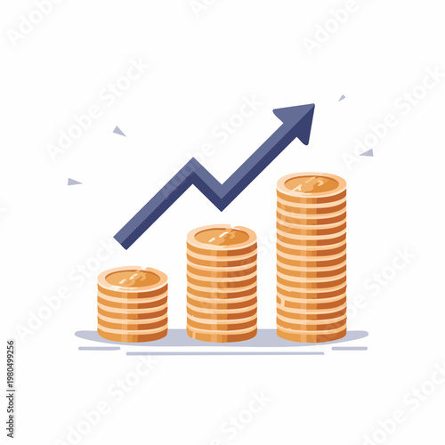 Increasing Stacks of Golden Coins.