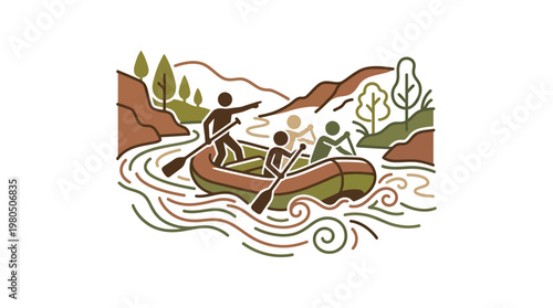 White Water Rafting Adventure Design